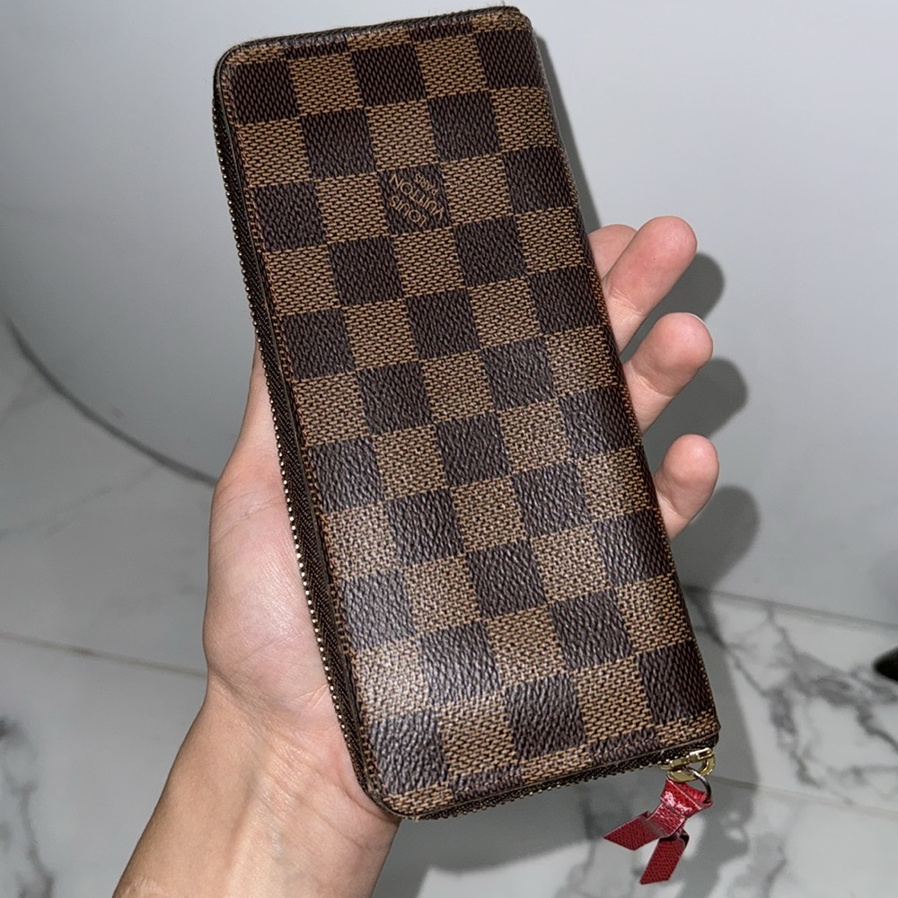 Louis Vuitton Brown Checkered Wallet